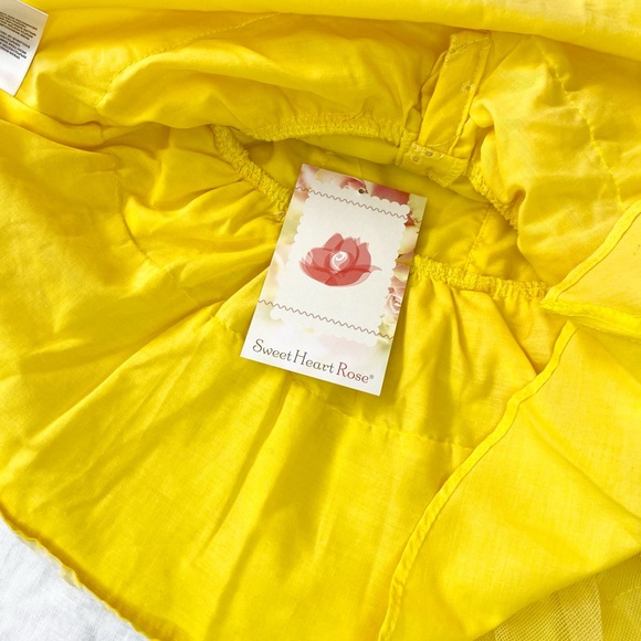 SWEET HEART ROSE Floral-Trim Eyelet Dress - Picture 9 of 10